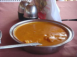 Goan prawn curry, a popular dish throughout the state.