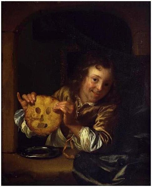 File:Godefridus Schalcken - Jongen met pannenkoek - 237 - Kunsthalle Hamburg.jpg