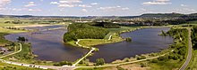 Goldbergsee im Nordwesten Coburgs