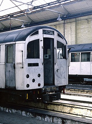 <span class="mw-page-title-main">London Underground 1956 Stock</span> Prototype electric multiple unit of the London Underground