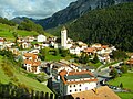 Der heutige Ort Graun mit neuer Pfarrkirche