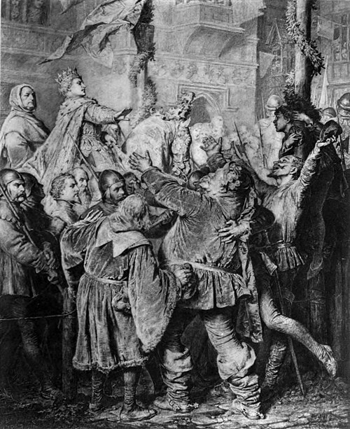 HENRY V. REJECTS FALSTAFF.