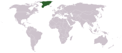 Location of ഗ്രീൻലാൻഡ്