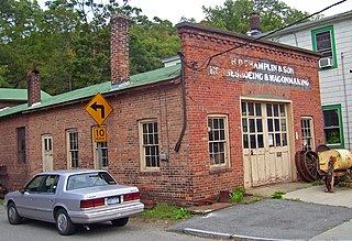 <span class="mw-page-title-main">H. D. Champlin & Son Horseshoeing and Wagonmaking</span> Historic commercial building in New York, United States