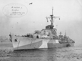 Illustrasjonsbilde av artikkelen HMS Barfleur (D80)