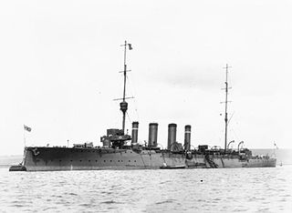 HMS <i>Dartmouth</i> (1911) Weymouth-class light cruiser