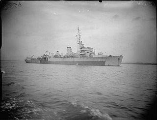 HMS <i>Jewel</i> (J390) Algerine-class minesweeper