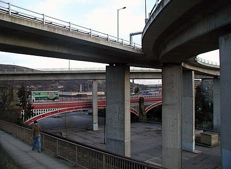 Halifax North Bridge by Paul Glazzard