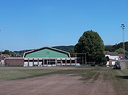 Hall omnisports en juin 2017