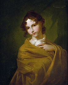 Portrait of the artist's daughter, Juliane Ottilie, c1808 (Source: Wikimedia)