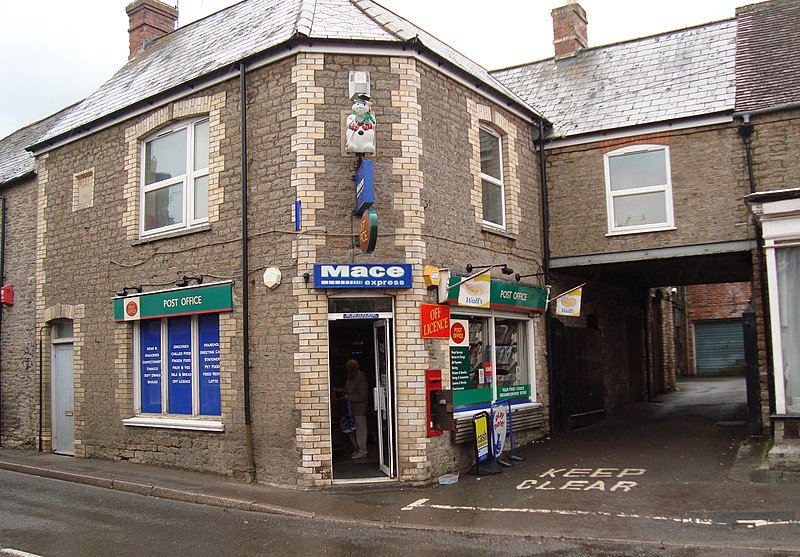 File:Henstridge, Somerset ... post office. (3698830959) (2).jpg