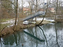 Die „Himmelsleiter“ im Erdinger Stadtpark