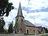 Parochiekerk Sint-Vedastus met kerkhof