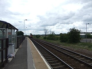 Hykeham railway station Railway station in Lincolnshire, England