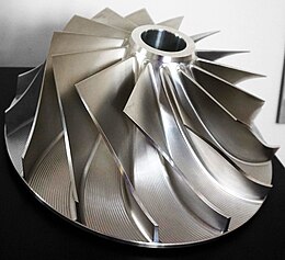 Impeller from a three-stage air compressor Impeller 2.jpg