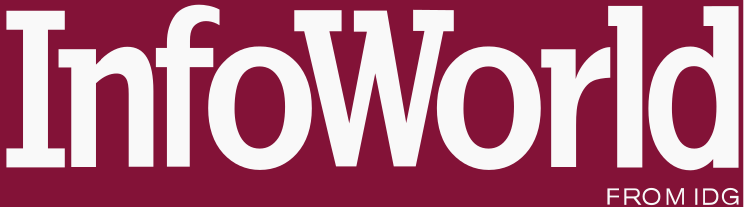 File:InfoWorld Logo with Maroon Background.svg