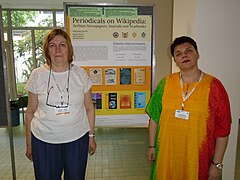 Wiki-librarians at conference in Prague