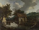 Jacob Isaacksz. van Ruisdael - Two Watermills and an Open Sluice near Singraven - WGA20466.jpg