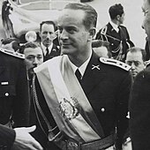 Guatemala's democratically elected president Jacobo Arbenz was overthrown in a coup planned by the CIA. The United Fruit Company had lobbied the US to overthrow him. Jacoboarbenz1950.jpg