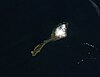 Satellitenaufnahme der Insel Jan Mayen