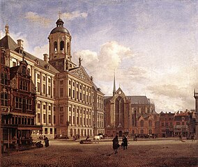 L'Hôtel de ville d'Amsterdam