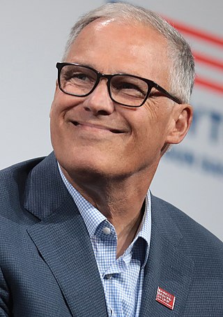 <span class="mw-page-title-main">Jay Inslee</span> 23rd governor of Washington since 2013