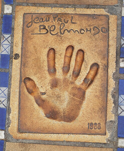 File:Jean-Paul Belmondo Handprint.jpg