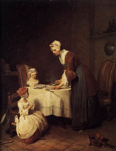 File:Jean Siméon Chardin - The Prayer before Meal - WGA04768.jpg