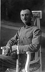 Jako velitel čety před odjezdem na východní frontu (1915)