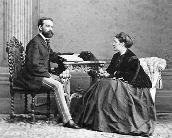 Josef and Fanny shortly after their marriage