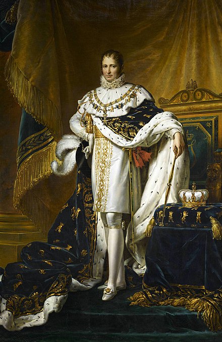 Joseph I of Spain (by François Gérard, 1810)