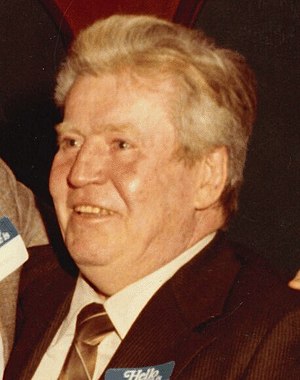Joseph F. Smith with Donald Bailey 1985 (cropped).jpg