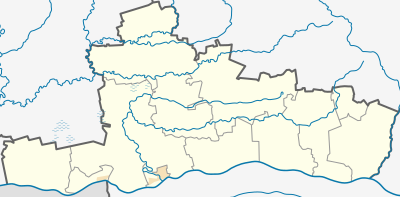 Location map Jurbarko rajono savivaldybė