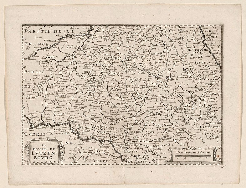 File:Kaart van het hertogdom Luxemburg Le duche de Lutzenbourg (titel op object), RP-P-AO-19-52T-1.jpg