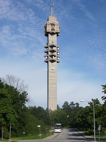 How to get to Kaknästornet with public transit - About the place