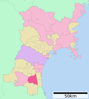Kakuda in Miyagi Prefecture Ja.svg