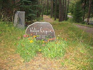 <span class="mw-page-title-main">Kalju Lepik</span> Estonian poet (1920–1999)