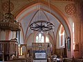 Kambs Kirche Blick Richtung Altar