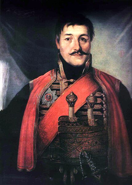 Karađorđe Petrović (Black George) leader of the First Serbian Uprising