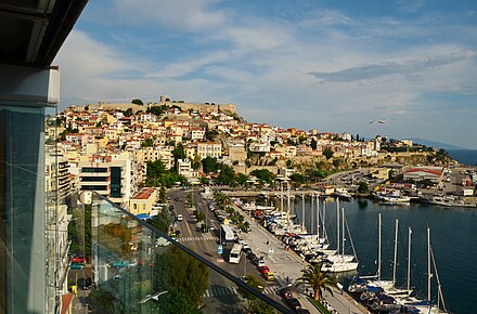 Kavala Port & Old Town