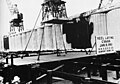 Keel laying of USS America (CVA-66) 1961.jpg