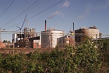 Kemira's chemical plant in Oulu, Finland Kemira factory in Oulu Jun2011 001.jpg