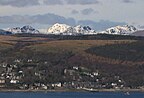 Cairndow, Argyll and Bute, Szkocja - Widok na drog