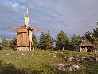 Kõruse Village in Estonia