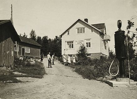 General store in Angelniemi, 1930.