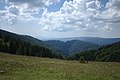 Čeština: Pohled do údolí z kopce Kráľova skala, Veľká Fatra English: View from the Kráľova Skala hill, Veľká Fatra, SK