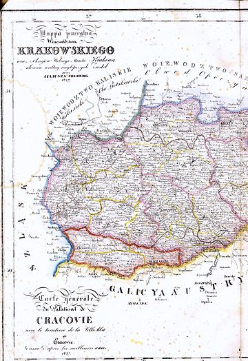 Кракаўскае ваяводства (1816—1837)