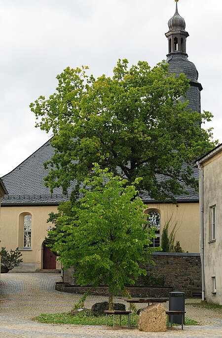 Krebes, church saxony