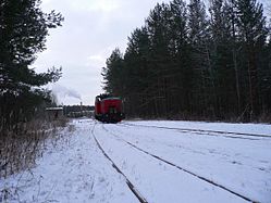 Diesellok der SŽD-Baureihe ТУ6А – № 3187
