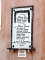 Lapide ai caduti delle guerre mondiali, L'Ago, Borghetto di Vara, Liguria, Italia